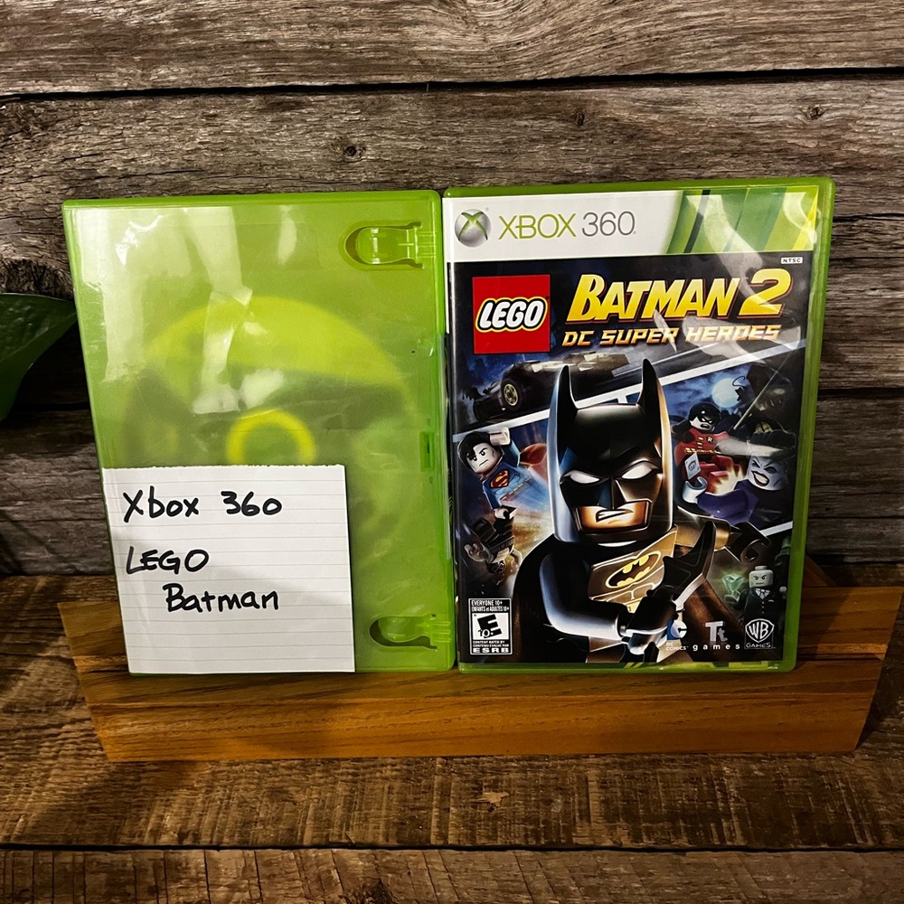 (2) XBOX 360 LEGO Games - Batman & Batman II